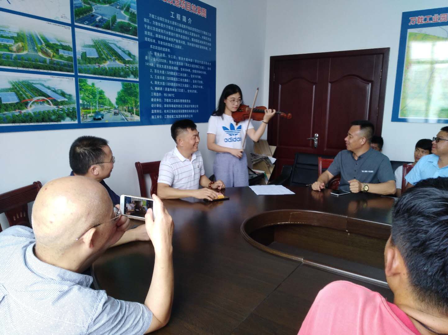 江西建工机关“送清凉、送平安、送关爱” 活动启动