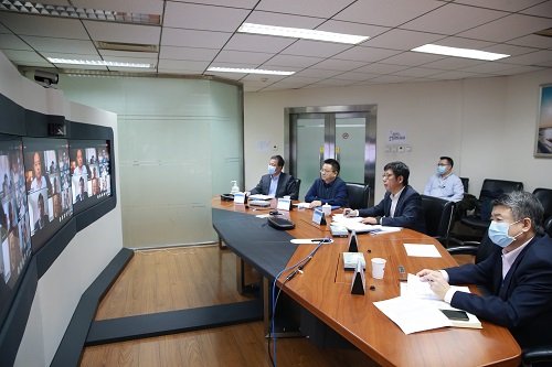 唐桥梁会见亚洲开发银行全球副总裁艾哈迈德·赛义德