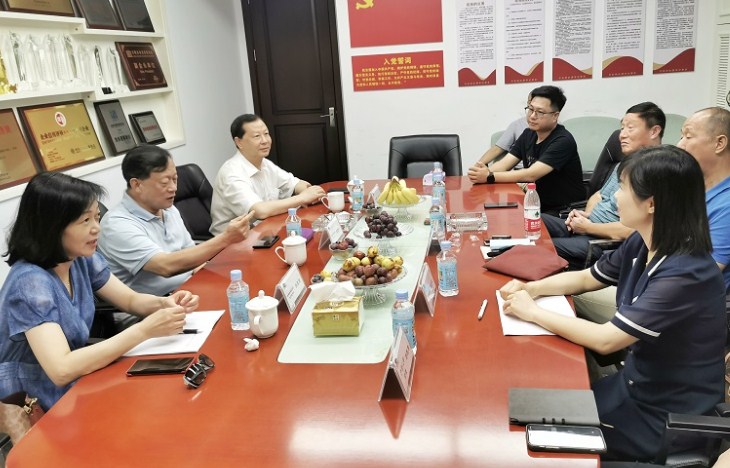 中国建筑装饰协会领导莅临澳达考察调研