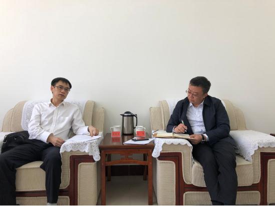 西北公司李武川一行拜会临夏自治州人民政府领导