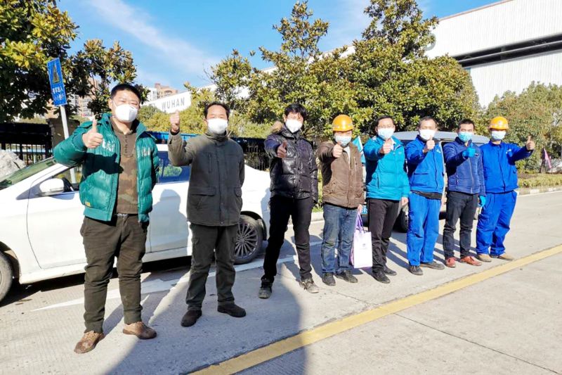 中国一冶完成江岸141个社区封闭改造、东西湖第二方舱医院施工任务