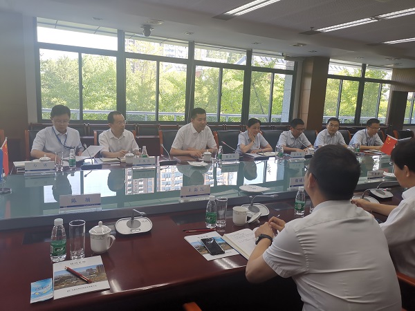 陈志荣一行前往中国中铁四局集团有限公司开展对标活动