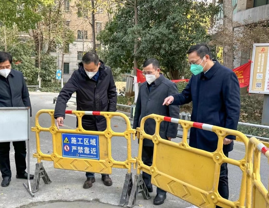 包河区委书记程雪涛来国信项目督导调研