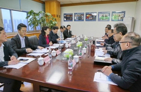 商务部国际经济合作事务局到公司调研 
