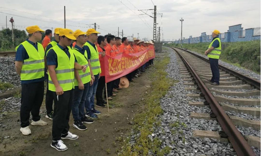浩吉铁路洋坊站改工程正式开工