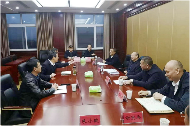 赵时运赴太湖县对接交流项目合作