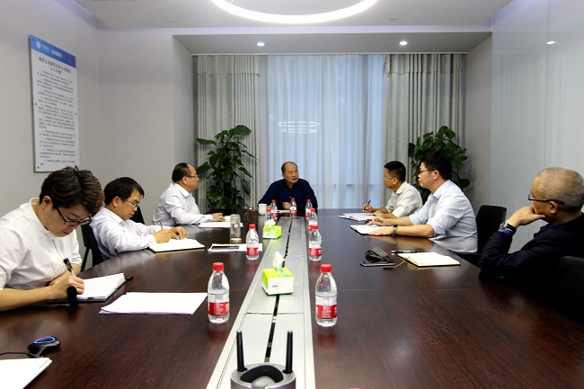 唐农生到基础公司调研指导