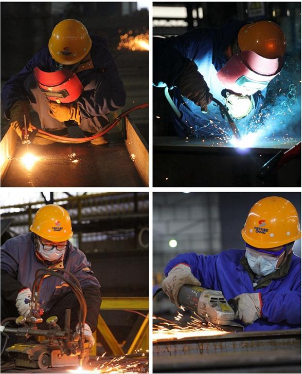 十五冶二公司二0三工程处结构厂复工防疫两不误 加班加点抢工期
