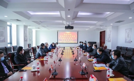 天津市滨海新区常务副区长贾堤到集团公司机关指导防疫及复工复产工作