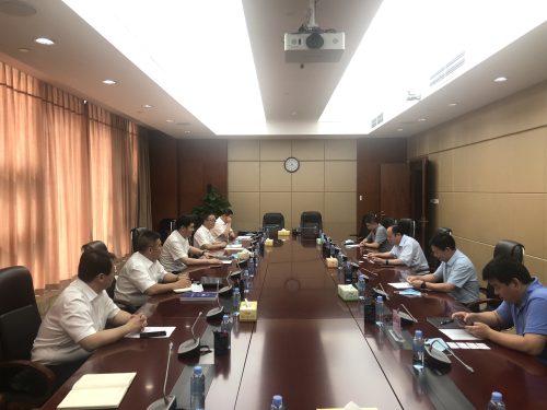 朱广侠拜访广西交通投资集团有限公司董事长周文