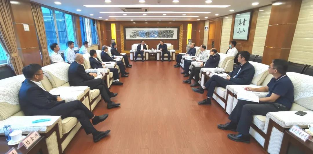 【抢鲜看】陈文健会见广州市白云区委书记赵军明