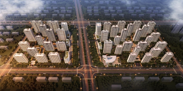 中冶置业成功竞得包头新都市区385亩优质土地
