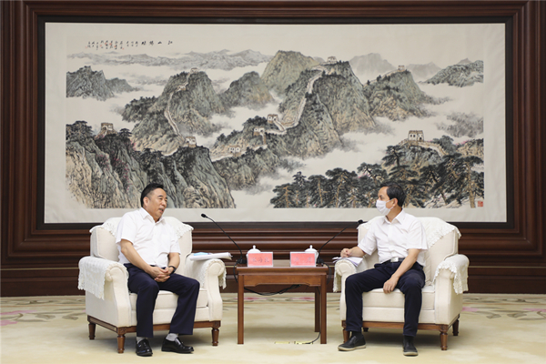 宋海良会见北京市副市长卢彦