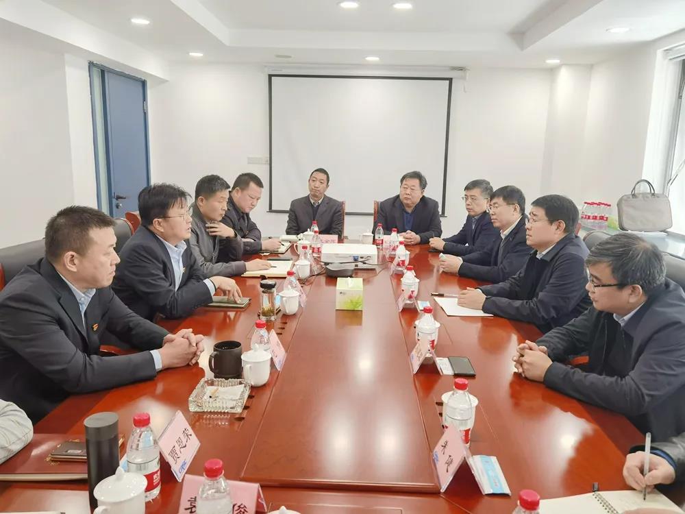 庄纪栋会见中国通号交通建设有限公司党委书记、董事长李旭