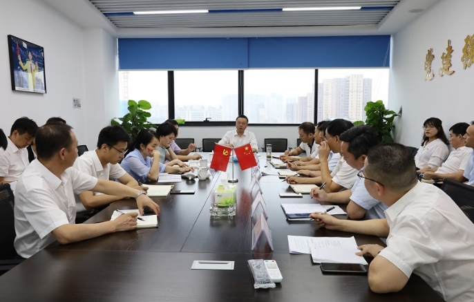 潘必义赴武汉公司调研指导工作