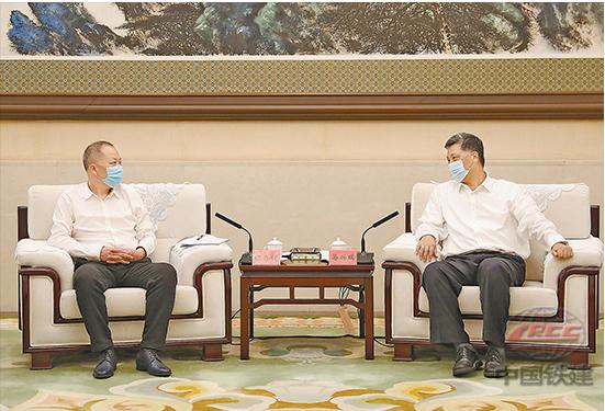 陈奋健会见广东省省长马兴瑞