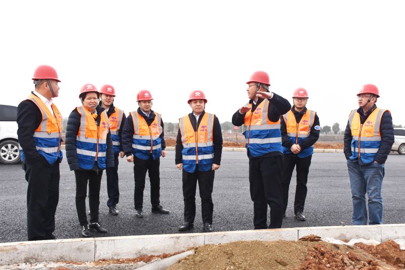 徐立赴市政公司武汉阳逻之心项目调研指导并拜访新洲区领导