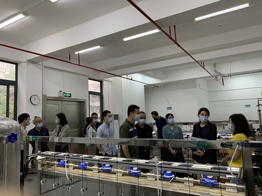 深圳水务集团领导赴水表计量检定中心调研指导