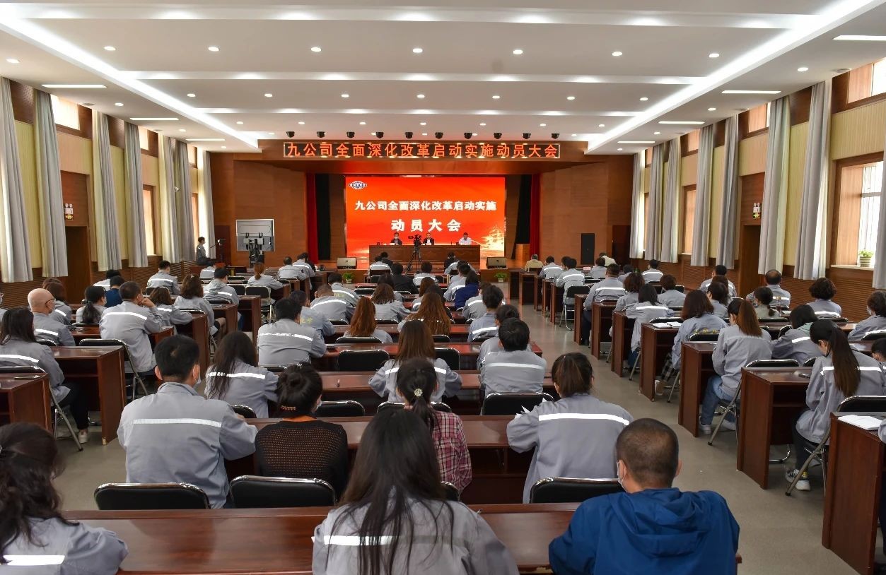 公司召开全面深化改革启动实施动员大会