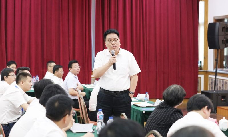 丁士昭、吴慧娟为中国二十冶项目经理培训班授课樊金田出席并提出五点要求