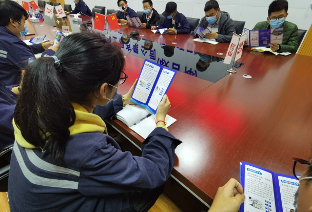 中铁七局合肥地铁项目部组织开展“全民国家安全教育日”专题活动