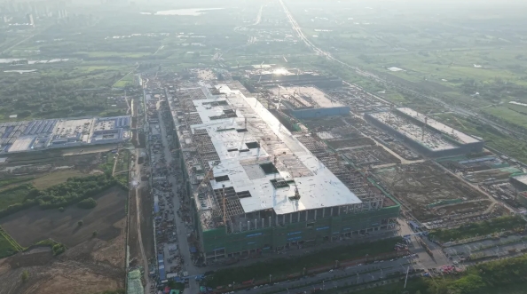 热热热热 无惧酷暑 基建狂魔助力合肥新坐标建设！