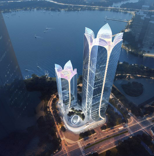 中建四局中标中新科技文化艺术中心之智荟塔（高端酒店）项目勘察设计施工总承包项目
