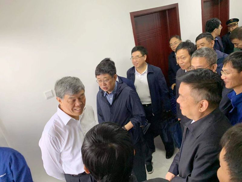 中国国家铁路集团有限公司董事长陆东福到集团公司浩吉铁路调研