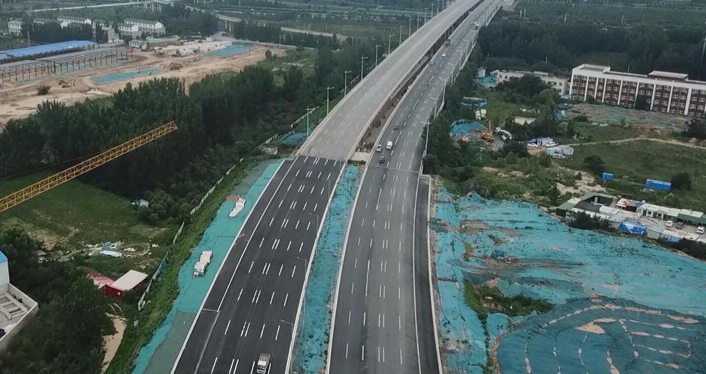 一公局集团参建的郑州东四环项目主线通车