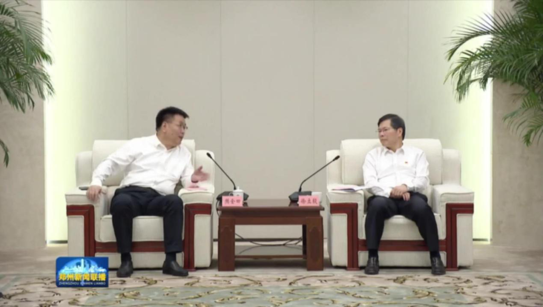 樊金田拜访河南省省委常委、郑州市委书记徐立毅