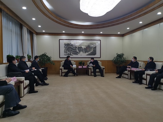 支卫清拜访石家庄市委常委、常务副市长李雪荣