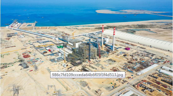 中建科工承建钢结构制造安装工程的迪拜哈斯彦清洁燃煤电厂项目1号锅炉点火成功