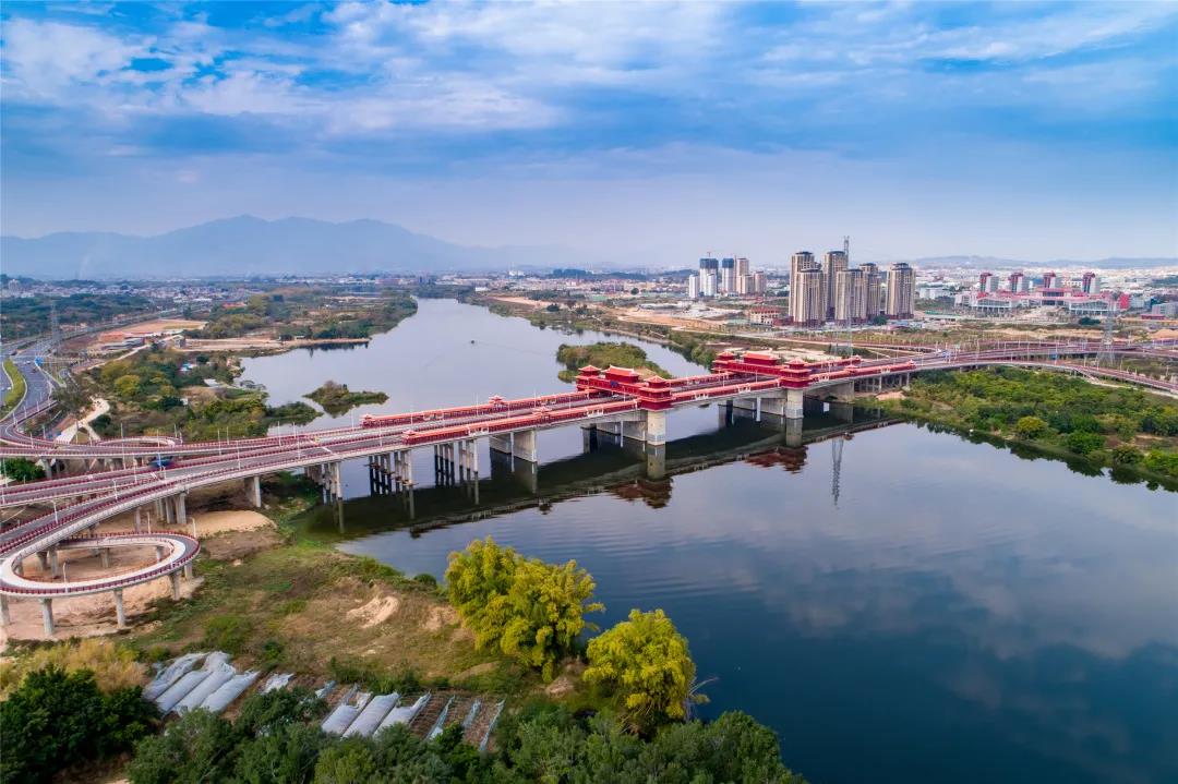二航造！福建省漳州市金峰大桥正式建成通车