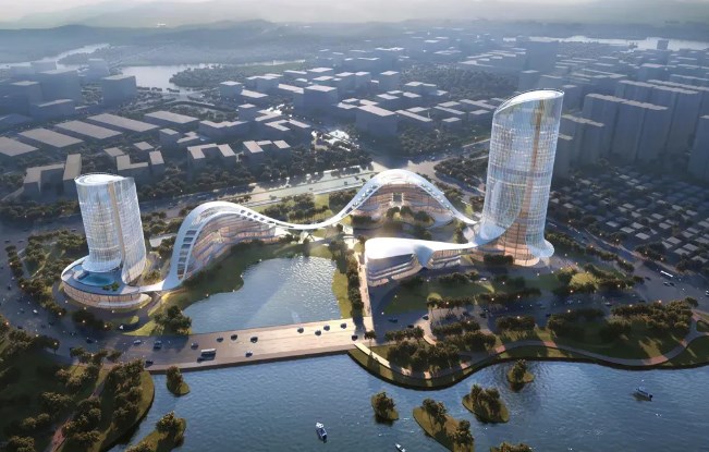 金凤腾飞 | 中建三局携手柳工江汉助建武汉光谷南“金凤”地标！