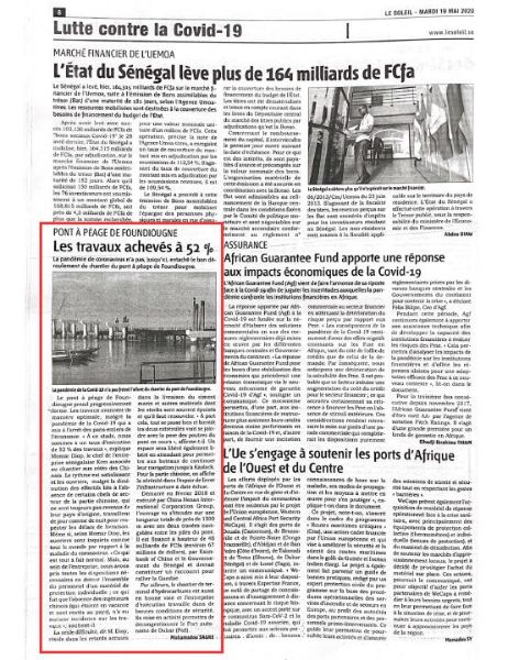 海外媒体高度关注集团公司承建塞内加尔方久尼大桥