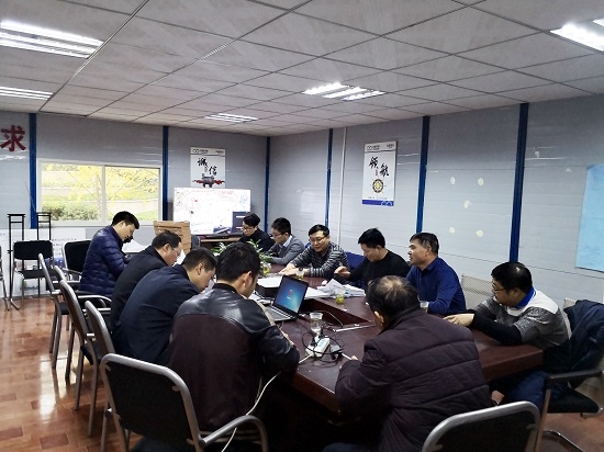 四冶公司总经理、党委副书记李健带队前往贵阳两个污水处理厂项目进行调研督导