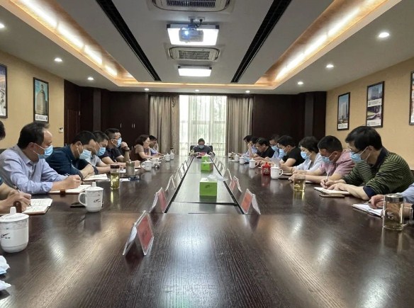 长业建设集团召开5月份行政办公会议
