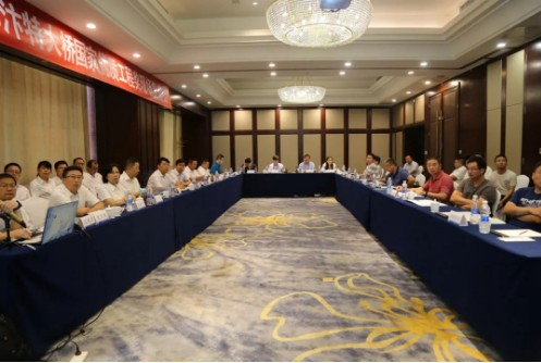 国家优质工程专家组现场复查中铁四局承建的郑徐铁路郑汴大桥