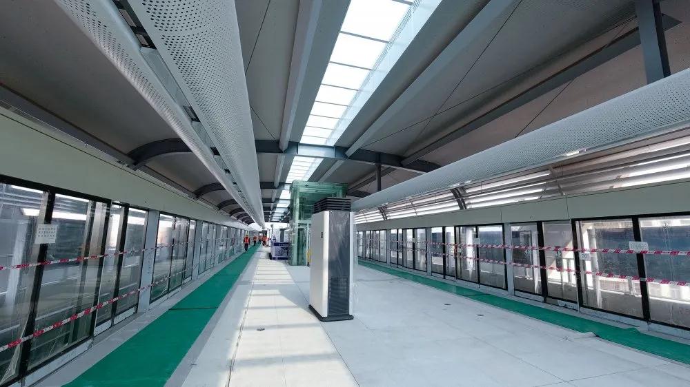 中铁广州局参建的深圳地铁6号线正式启动客车试运行