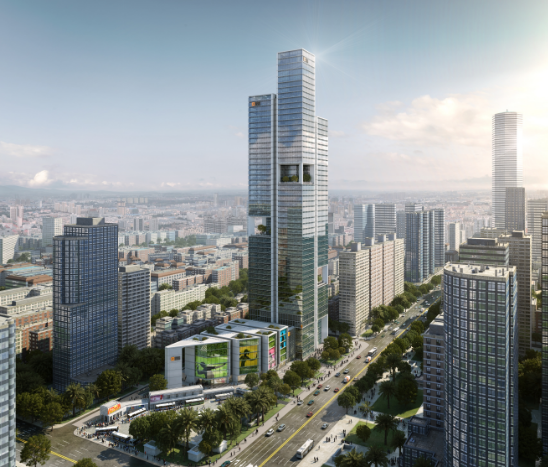 中建四局为鹏城再添新地标--佳兆业金融科技中心项目封顶
