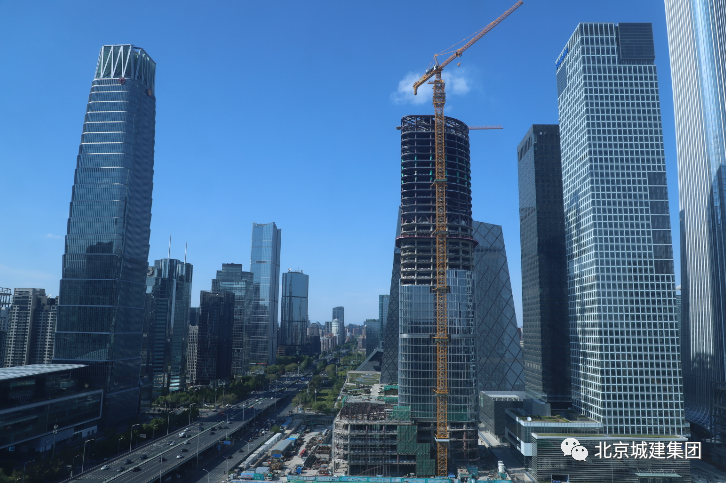 【关注】北京CBD地标建筑、集团在京在施第一高楼，向竣工冲刺！