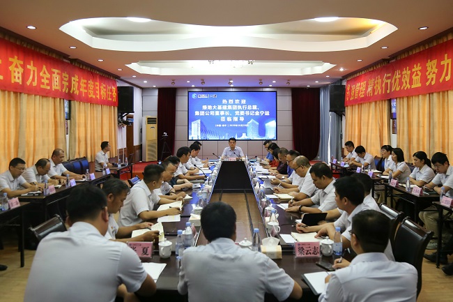 金宁运到三建南宁分公司调研指导