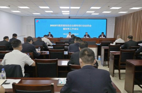 公司召开提质增效综合治理专项行动动员会暨2022年财务工作会