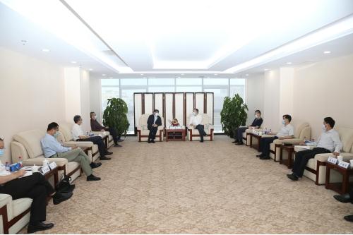 晏志勇会见中国大唐党组书记、董事长陈飞虎