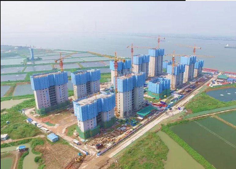 2019年东莞市住建系统“质量月”现场观摩交流会在我司承建的坭洲岛公租房项目隆重举行！