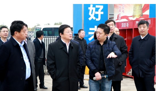海安市委书记顾国标率队视察公司在海重点工程