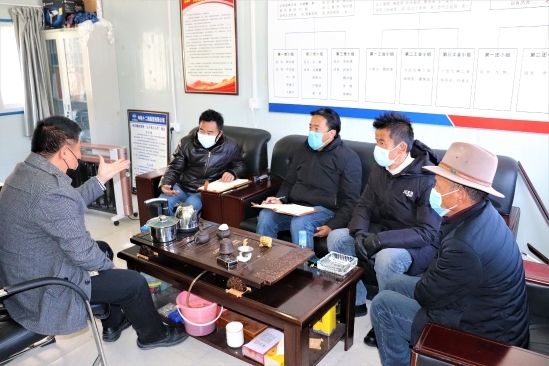 二公司拉林铁路项目部全力筑牢施工安全防疫墙