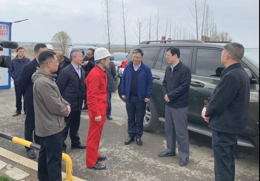 江西省水利厅副厅长罗传彬到庐山项目检查
