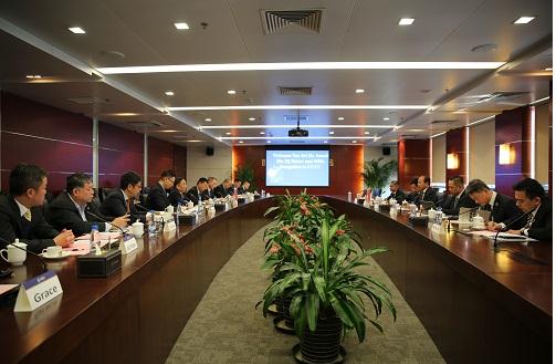 宋海良会见马来西亚铁路衔接公司董事会主席丹斯里伊斯迈
