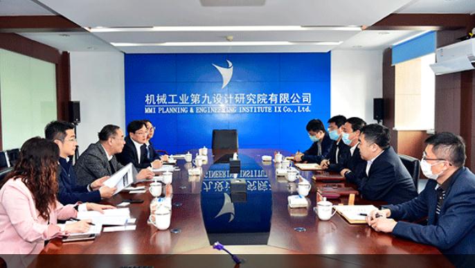 代贵雪拜会机械工业第九研究院总经理刘世新